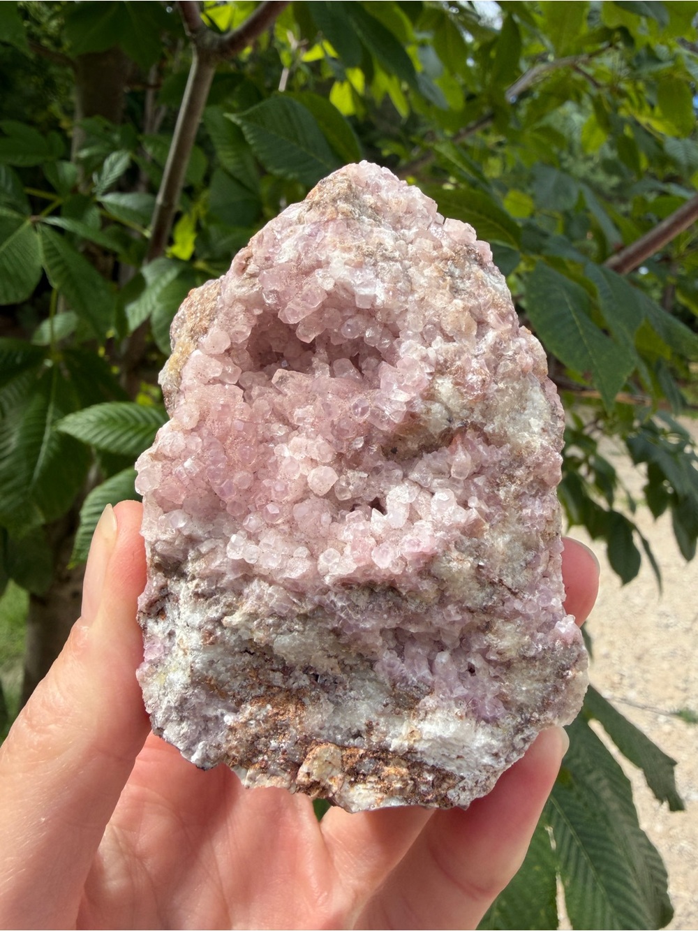 Natural Cobaltoan Calcite / Aphrodite Stone Specimen from DRC (14.1 oz / 3.5”)